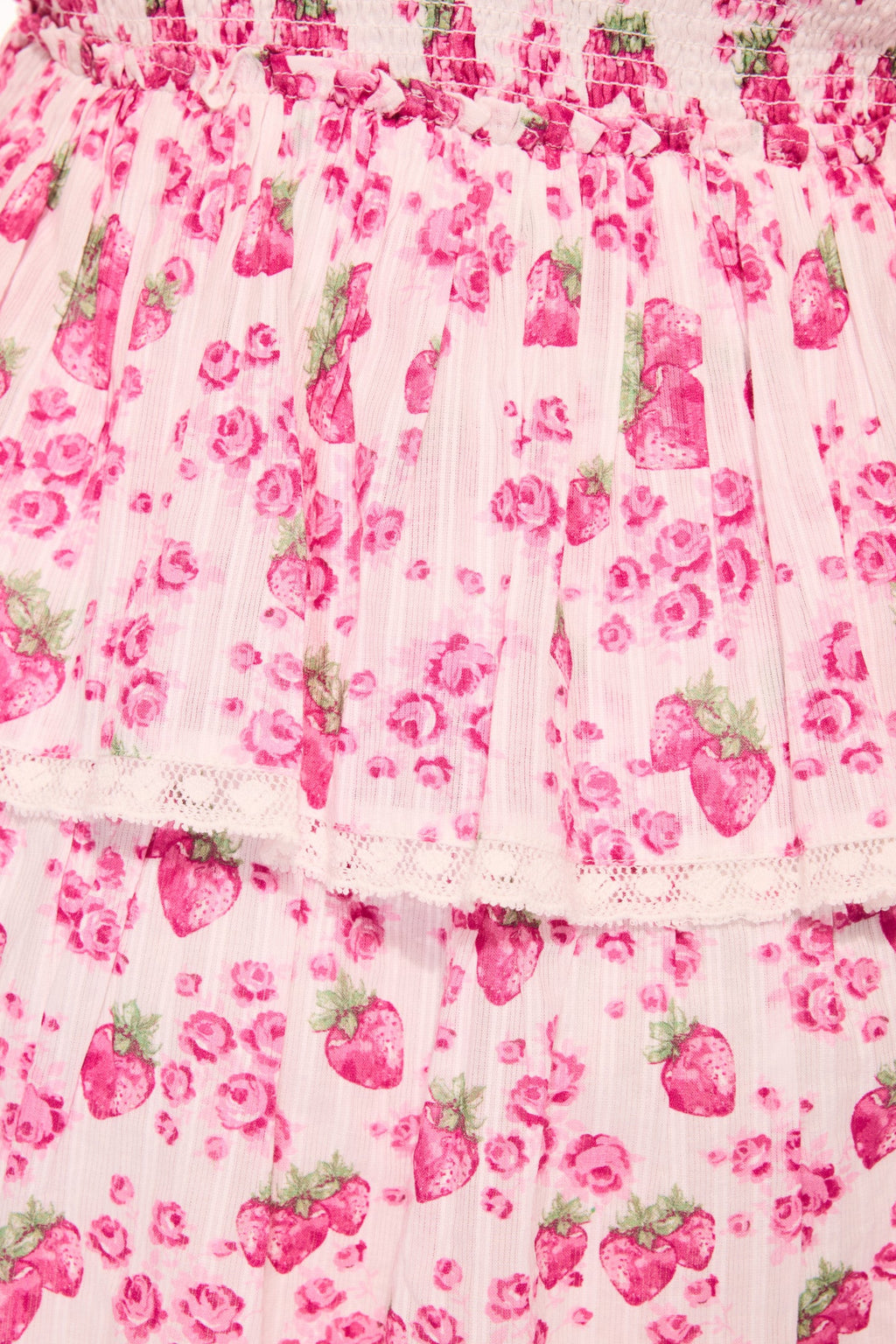 Soira Summer Heirloom Print Mini Dress